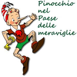 logo progetto pinocchio nel paese delle meraviglie